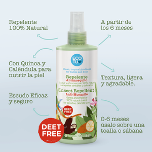 
                  
                    Repelente 100% Natural - 200ml
                  
                