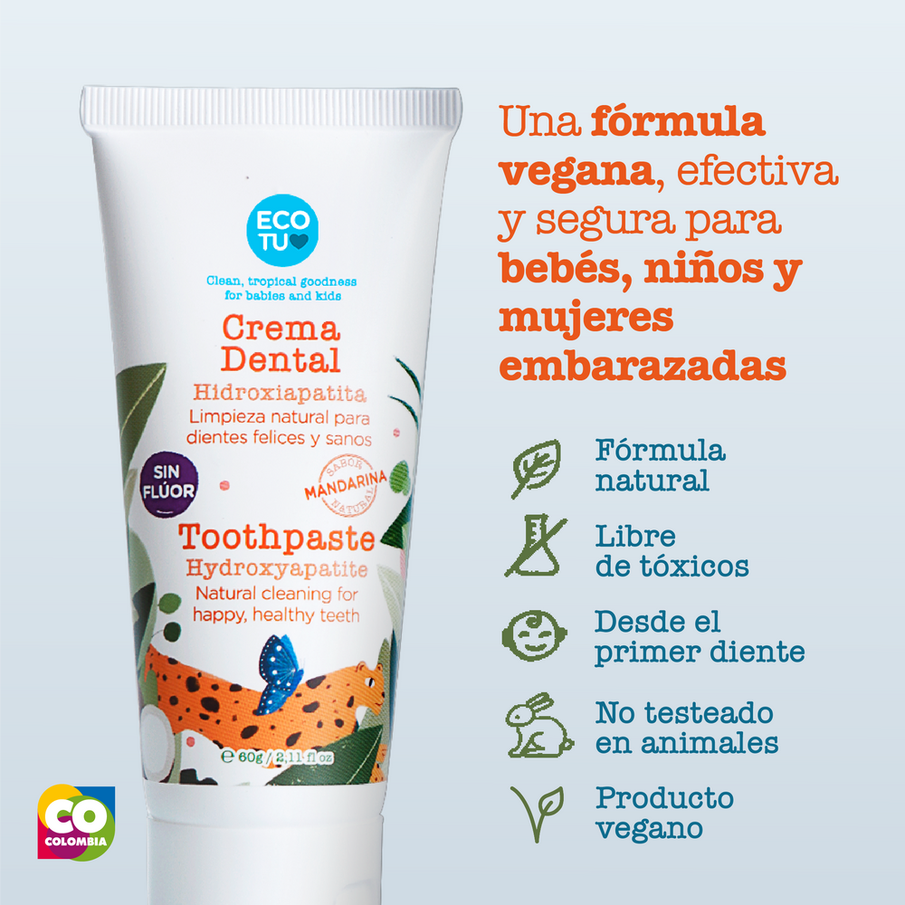 
                  
                    Crema Dental Hidroxiapatita Mandarina 60g
                  
                